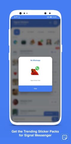 Signal Stickers для Android — скриншот 3