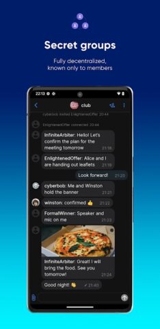 SimpleX Chat для Android — скриншот 4