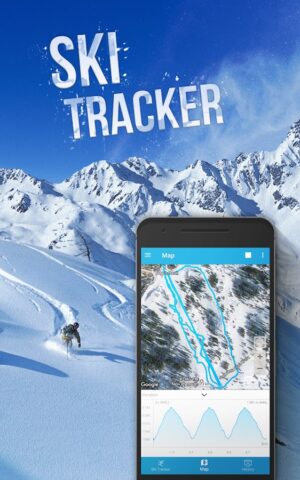 Ski Tracker Oтслеживание лыжи для Android — скриншот 1
