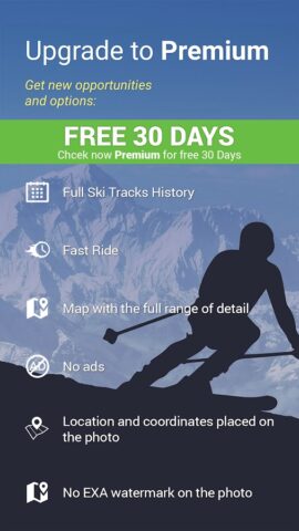 Ski Tracker Oтслеживание лыжи для Android — скриншот 2