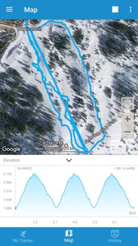 Ski Tracker Oтслеживание лыжи для Android — скриншот 5