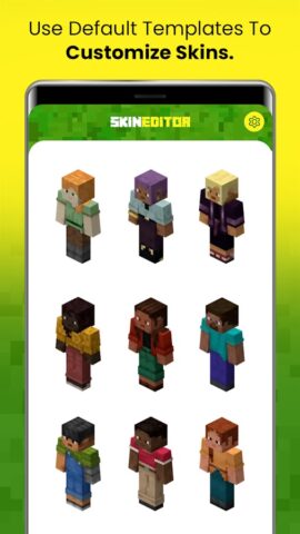 Skin Editor For Minecraft для Android — скриншот 2