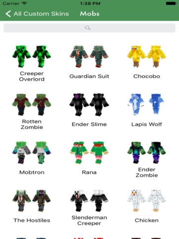 Skins For Minecraft PE — Minecraft Skins для iOS — скриншот 2