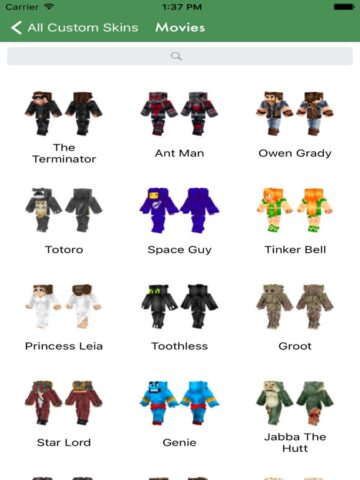 Skins For Minecraft PE — Minecraft Skins для iOS — скриншот 5