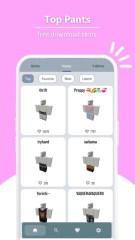 Skins Master for Roblox Shirts для Android — скриншот 3