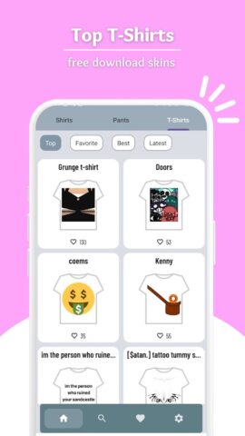Skins Master for Roblox Shirts для Android — скриншот 4