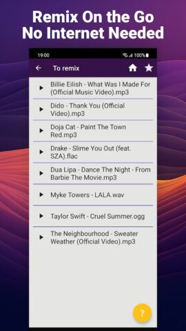 Slowed + Reverb maker: SLWD-FX для Android — скриншот 2