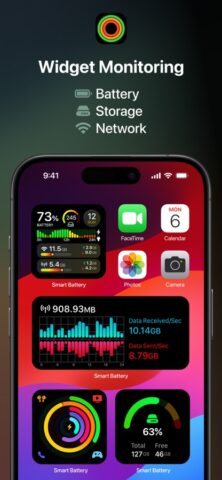 Smart Battery Widget для iOS — скриншот 1