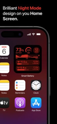 Smart Battery Widget для iOS — скриншот 2