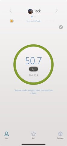 Smart Scale — Body Record Tool для iOS — скриншот 1