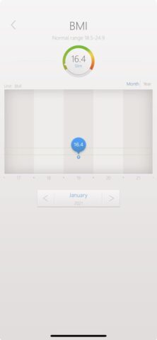 Smart Scale — Body Record Tool для iOS — скриншот 4