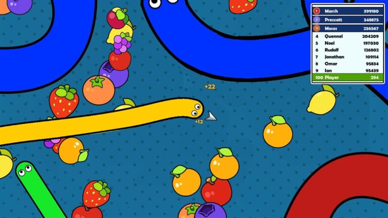 Snake Doodle — Червь .io игра для Android — скриншот 4