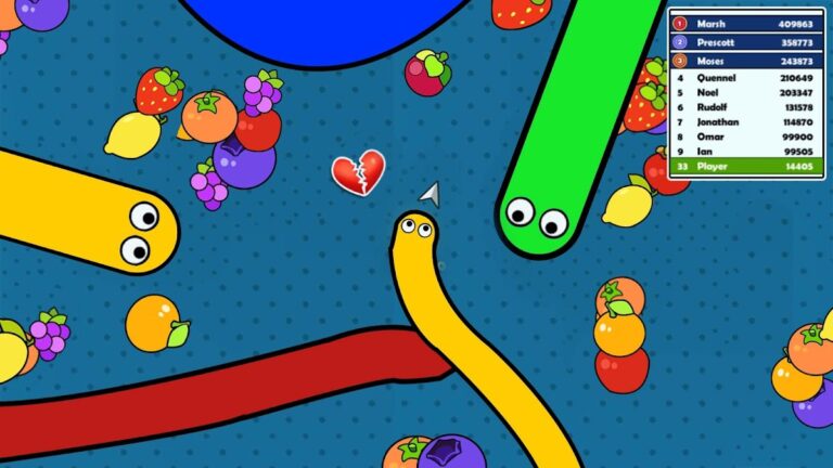 Snake Doodle — Червь .io игра для Android — скриншот 5