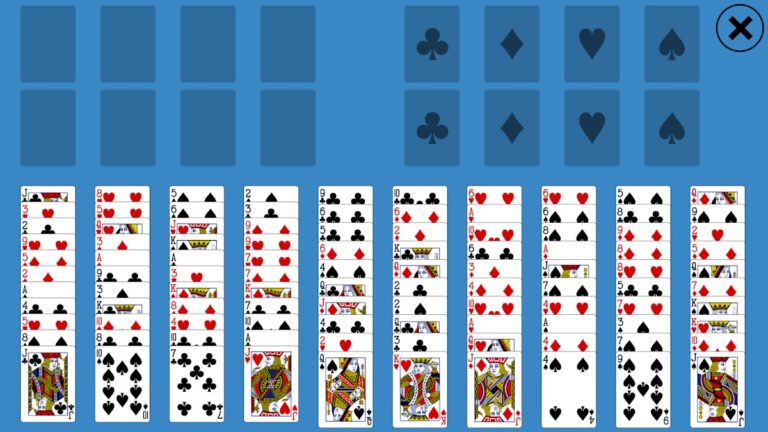 Solitaire FreeCell Two Decks для Android — скриншот 1