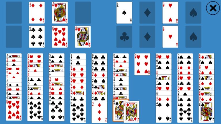 Solitaire FreeCell Two Decks для Android — скриншот 2