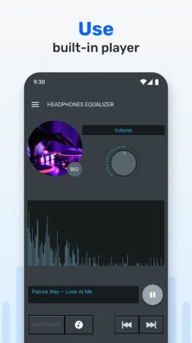 Усилитель музыки и баса для Android — скриншот 4