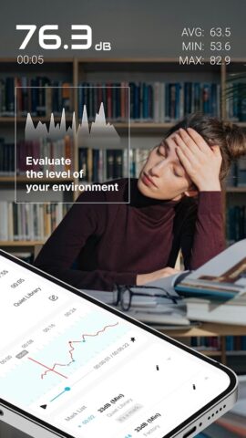 Шумометр и детектор шума для Android — скриншот 3