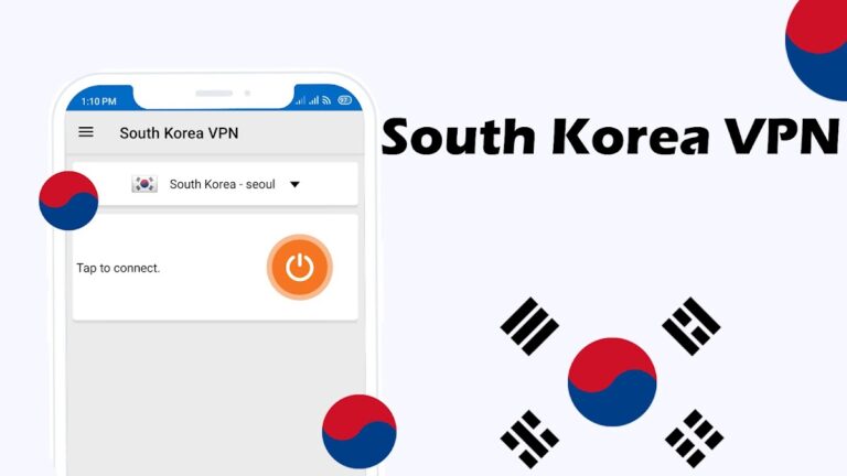 South Korea VPN для Android — скриншот 1