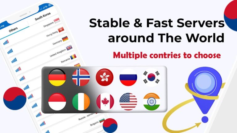 South Korea VPN для Android — скриншот 3