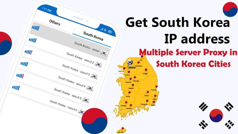 South Korea VPN для Android — скриншот 4