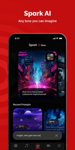 Spark: Chords, Backing Tracks для Android — скриншот 4