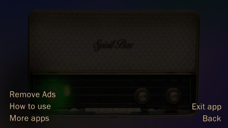 Spirit Box EVP для Android — скриншот 3