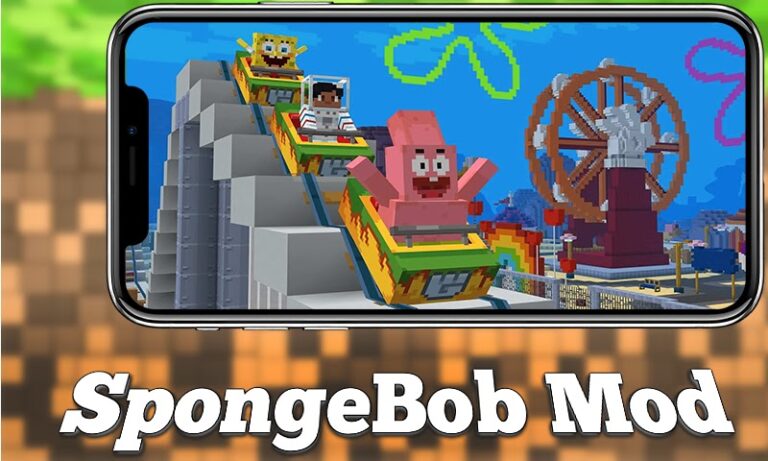 Мод Спанч Боб для Майнкрафт ПЕ для Android — скриншот 2
