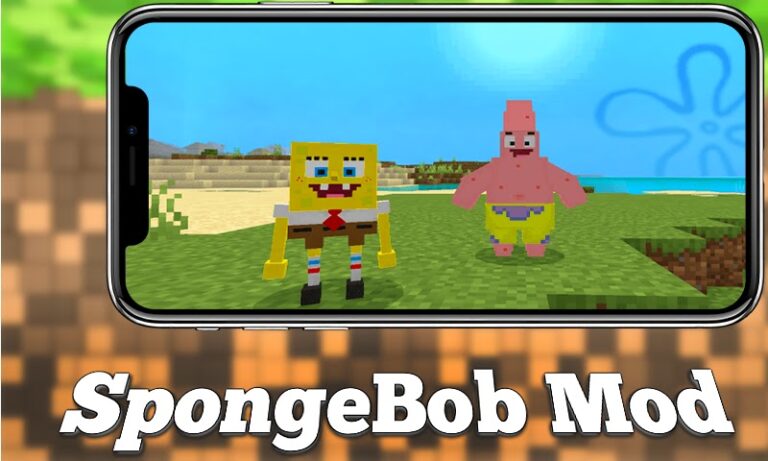 Мод Спанч Боб для Майнкрафт ПЕ для Android — скриншот 4