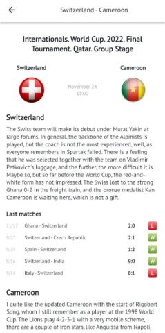 Прогнозы на спорт — BETZONA для Android — скриншот 2