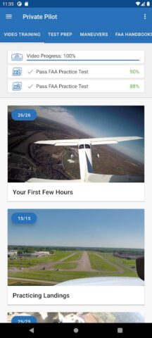 Sporty’s Pilot Training для Android — скриншот 2
