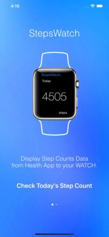 StepsWatch для iOS — скриншот 1