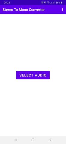 Stereo To Mono Converter -Left для Android — скриншот 4