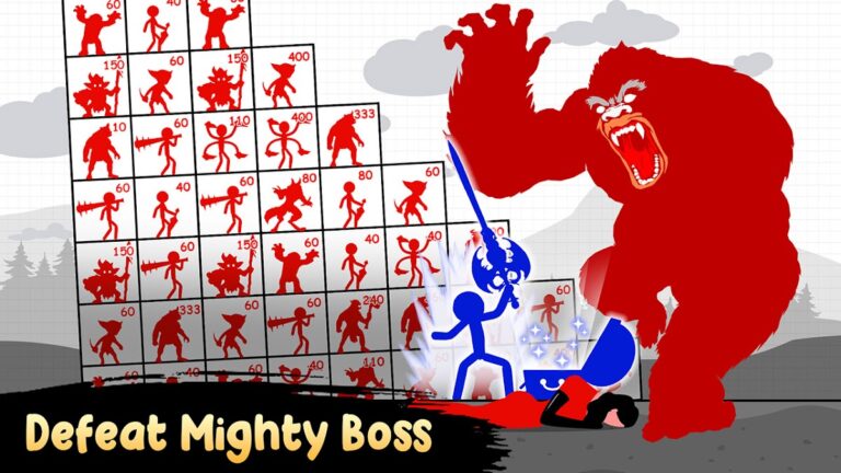 Stick Hero: Tower Defense для Android — скриншот 1