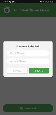 Sticker Maker — Animated для Android — скриншот 1