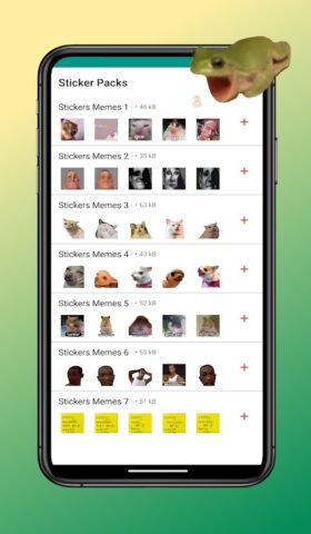 Стикеры Мемы для WASticker для Android — скриншот 1