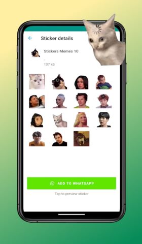 Стикеры Мемы для WASticker для Android — скриншот 5
