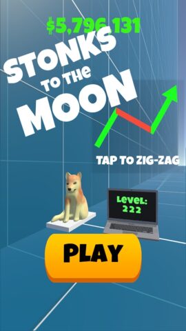 Stonks To The Moon для Android — скриншот 1