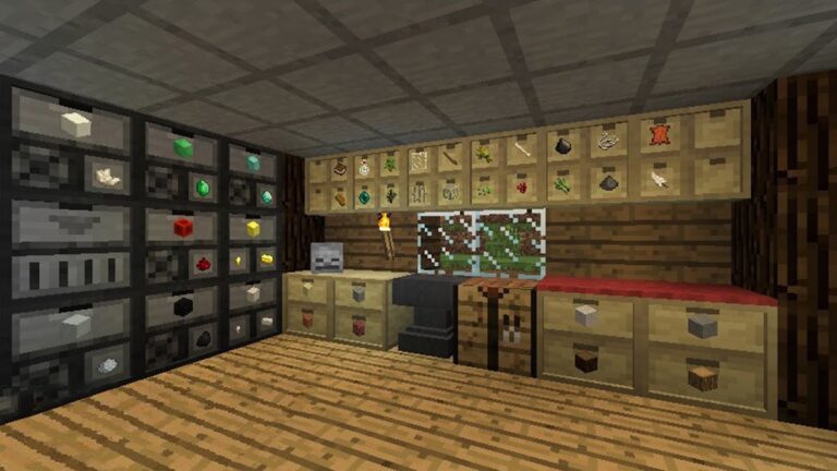 Storage Drawers Mod Minecraft для Android — скриншот 1