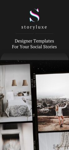 Storyluxe: шаблоны и коллаж для iOS — скриншот 1