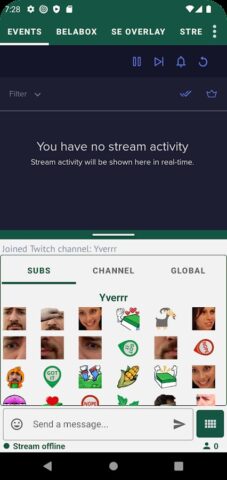 Stream buddy для Android — скриншот 4