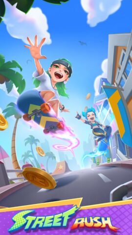 Street Rush — Running Game для Android — скриншот 1