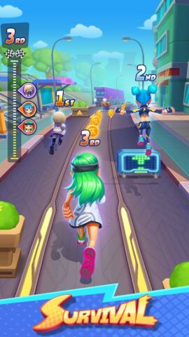 Street Rush — Running Game для Android — скриншот 2