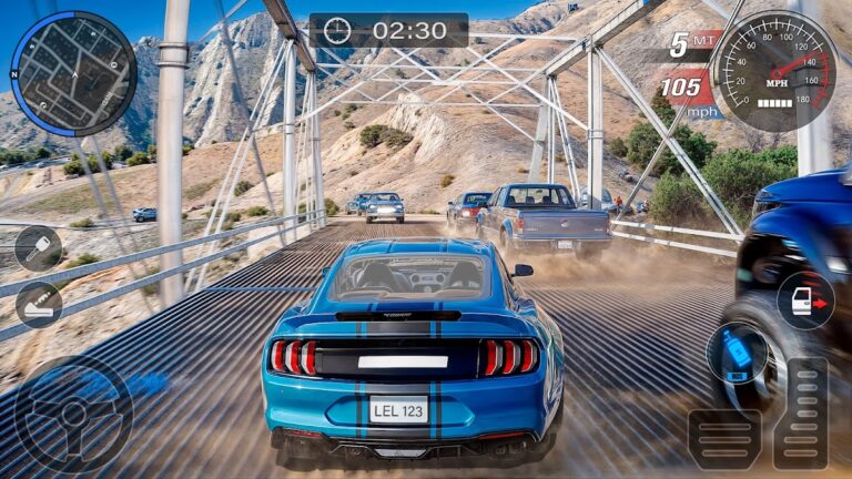 Автомобильная игра Lamborghini для Android — скриншот 1