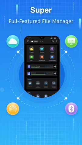 Super Файловый менеджер для Android — скриншот 1