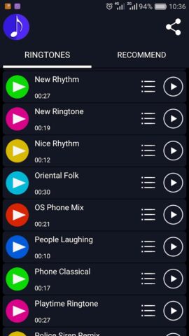 Супер хорошие рингтоны для Android — скриншот 3