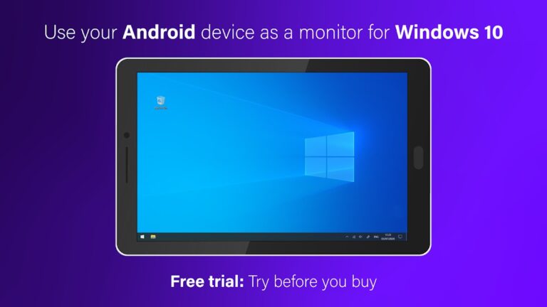 SuperDisplay — Virtual Monitor для Android — скриншот 1
