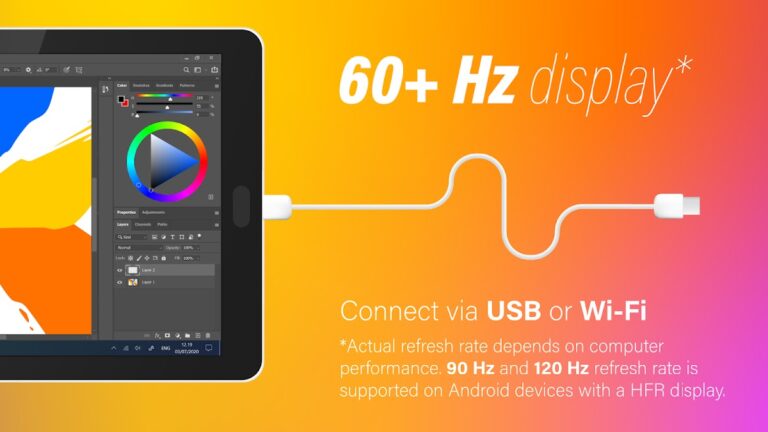 SuperDisplay — Virtual Monitor для Android — скриншот 3