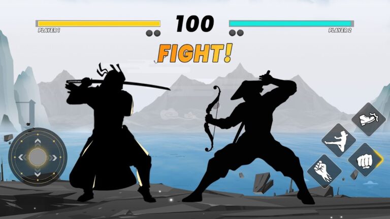Sword Shadow Fighting Game 3D для Android — скриншот 1