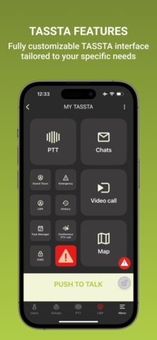TASSTA T.Flex для iOS — скриншот 1