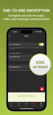 TASSTA T.Flex для iOS — скриншот 2